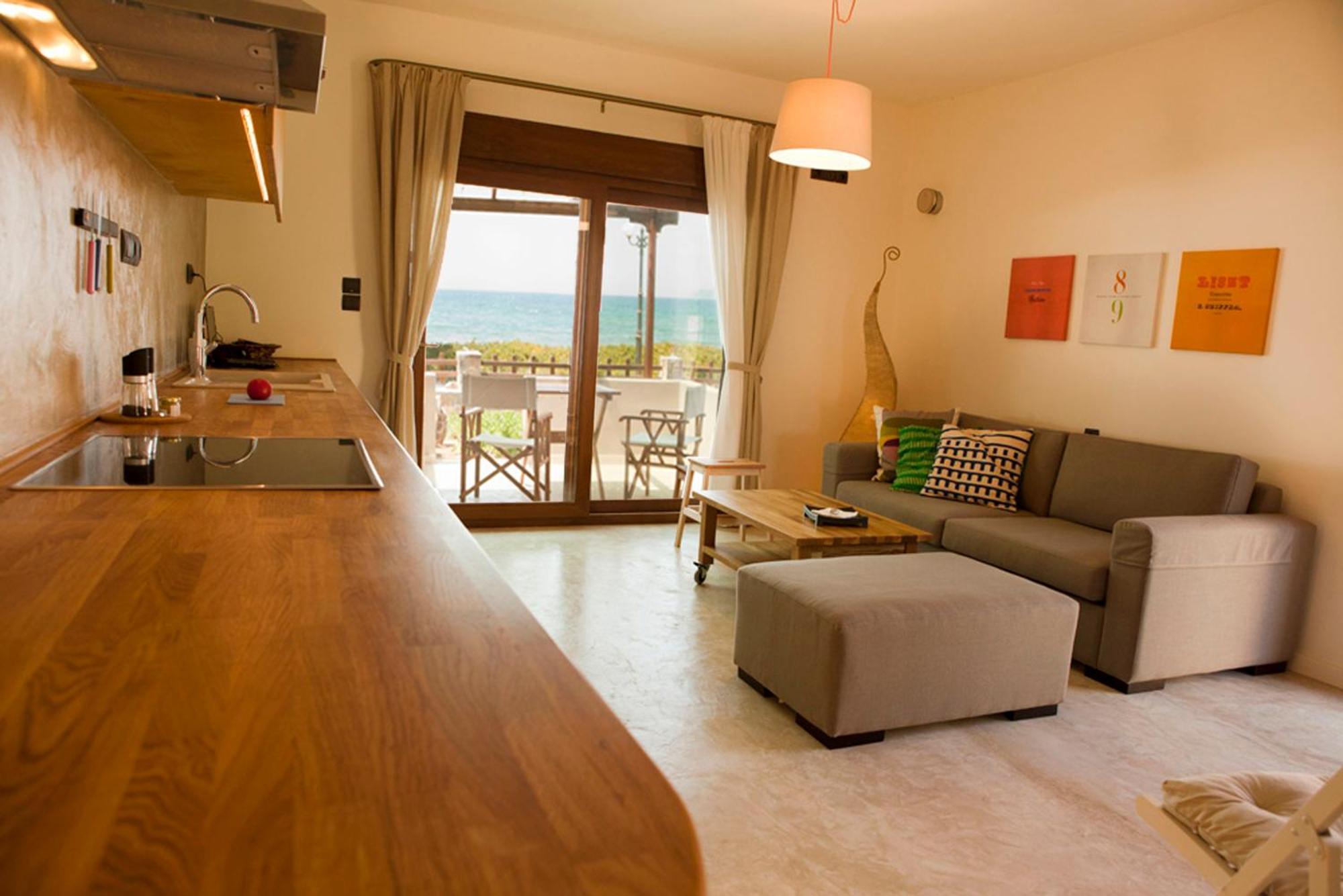 Horizonte Seafront Suites Kissamos Ngoại thất bức ảnh